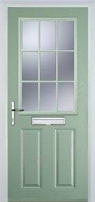 2 Panel 1 Grill Composite Front Doors Peterborough, Cambridge 2 panel 1 grill Composite Door Peterborough