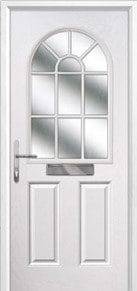 2 Panel Sunburst Composite Doors Peterborough, Cambridge 2 panel sunbrust Composite Door Peterborough