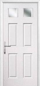 4 Panel 2 Square Glazed Composite Back Doors Peterborough, Cambridge 4 panel 2 square Composite Back Door Peterborough