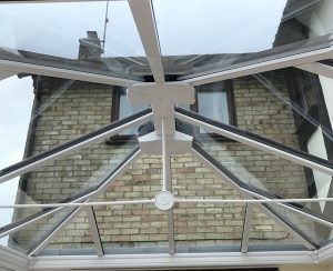 Selfcleaning Blue Tinted Conservatory Roof Peterborough