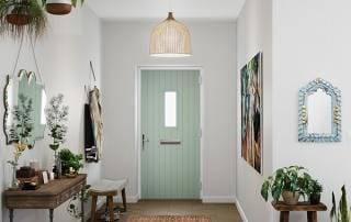 Green Composite Doors