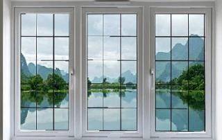 Double glazed windows with Trickle vents